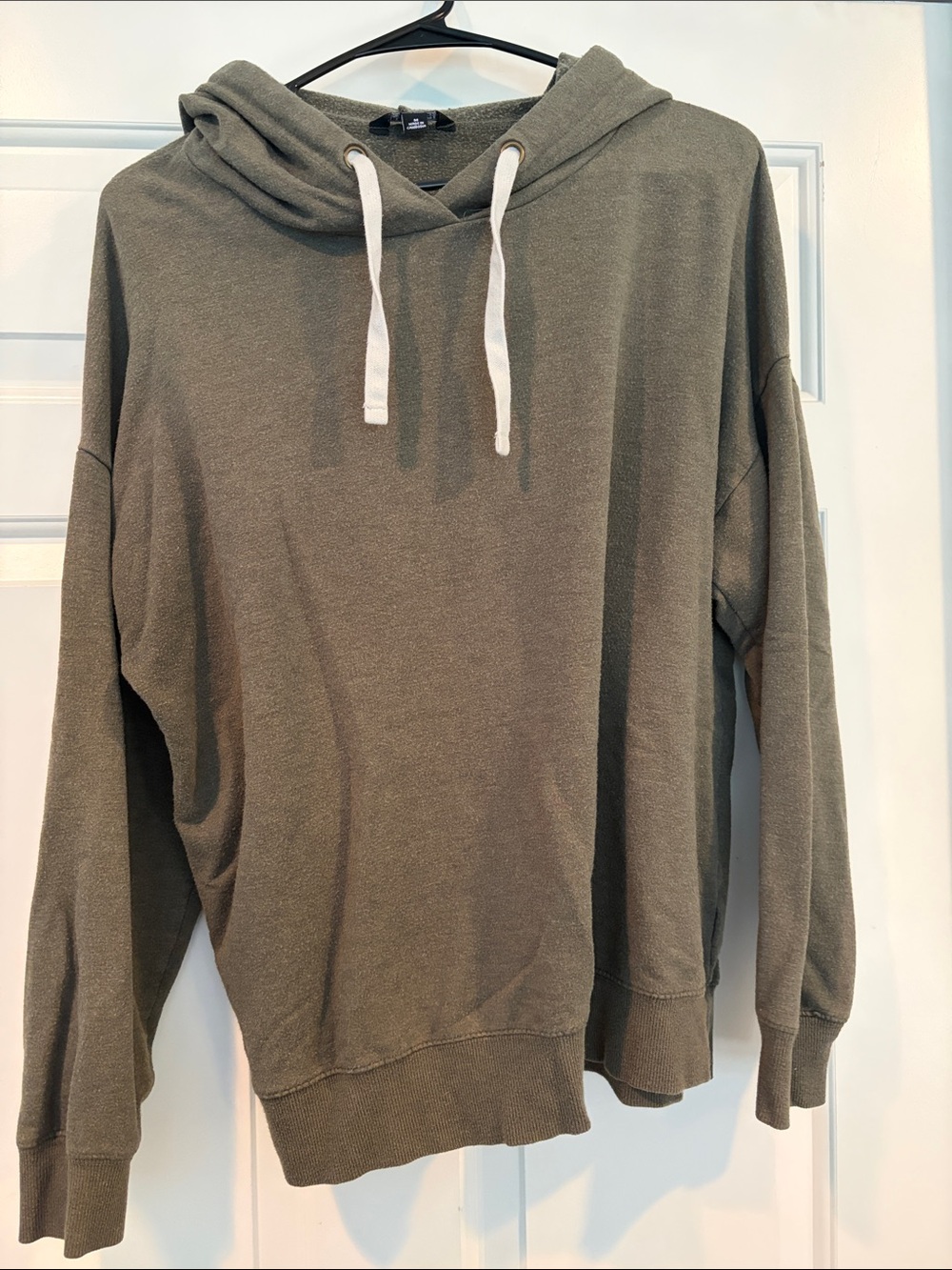 Buffalo David Bitton Men's Olive Zip-Up Hooded Sweater